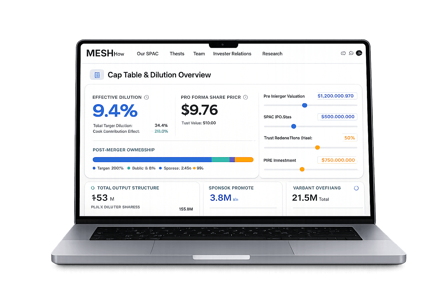Meshflow Cap Table Overview
